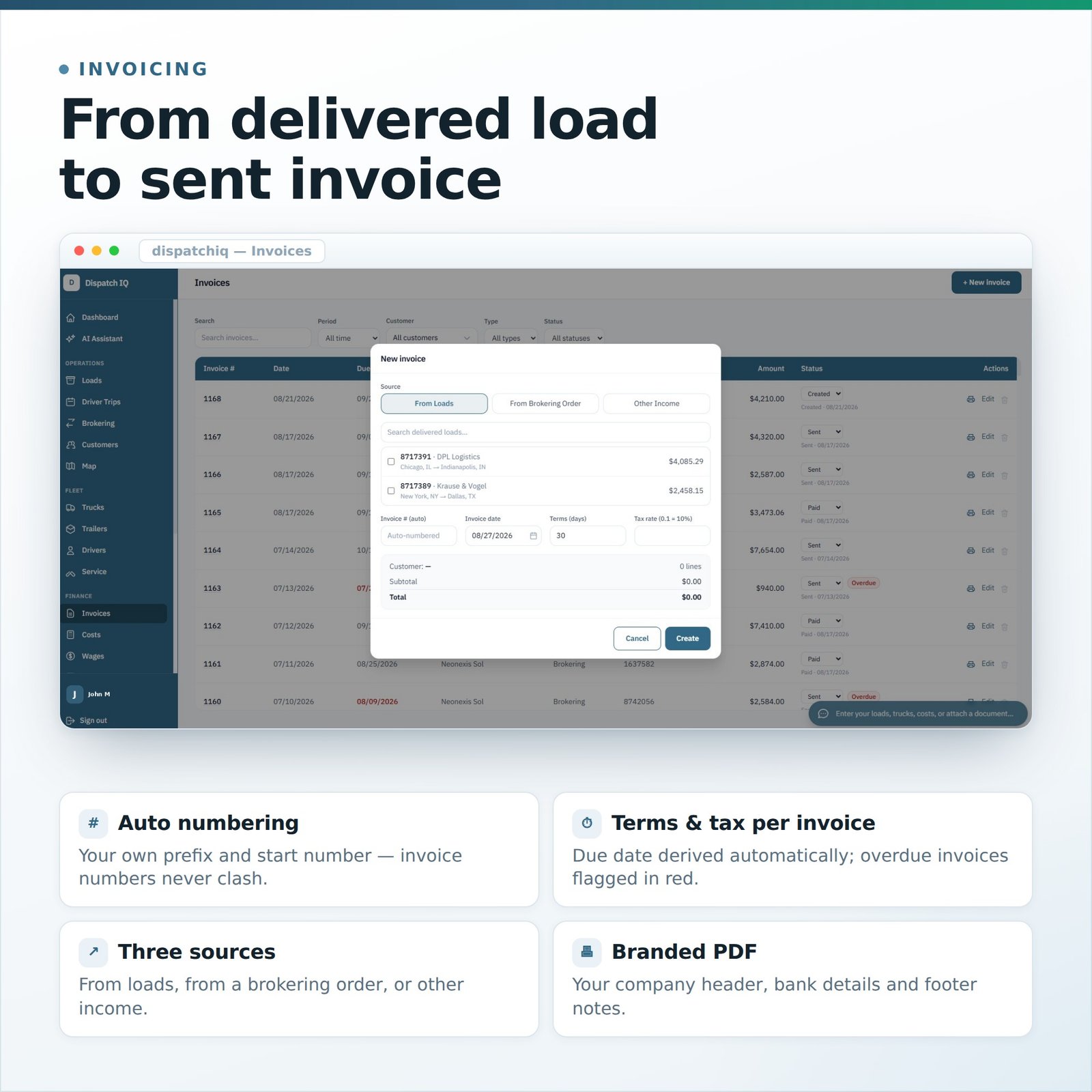 AI-Powered Trucking Management Software (Web App) - Image 5